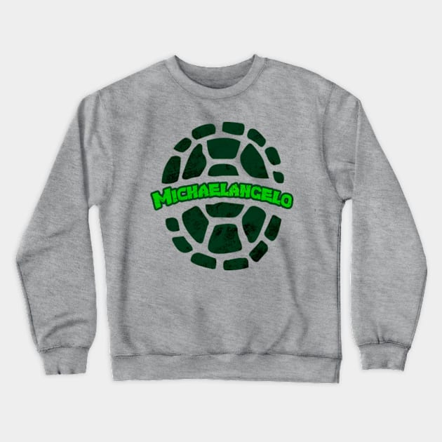 Michaelangelo Shell Crewneck Sweatshirt by mighty corps studio